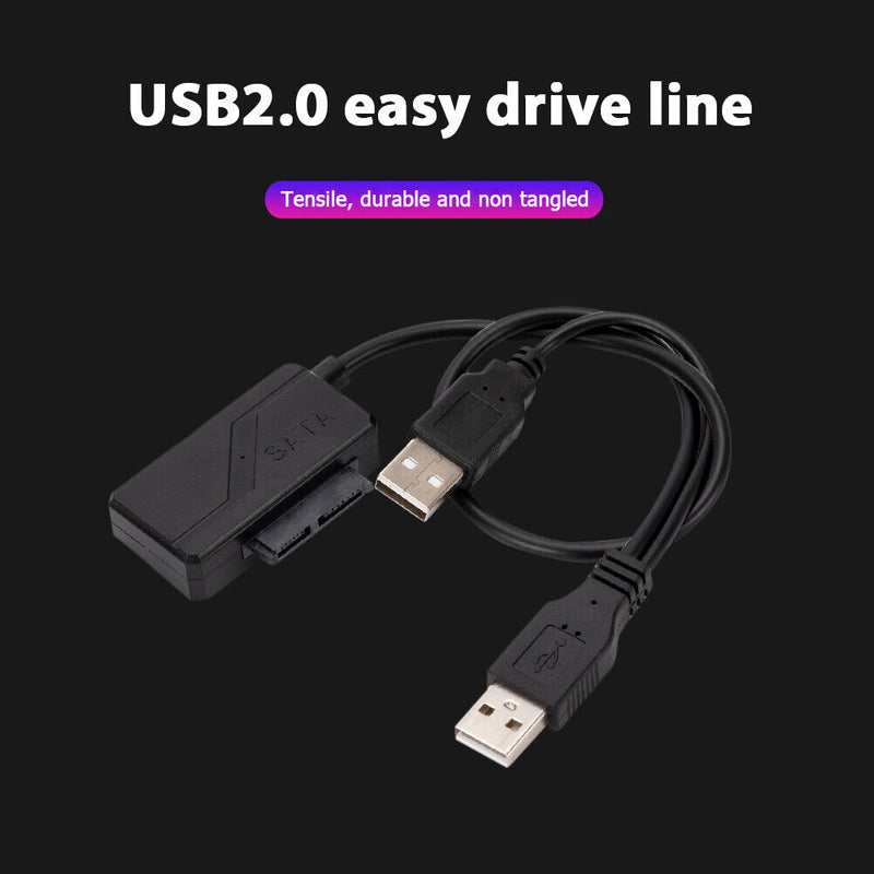 #A Portable Adapter Convenience Converter ABS Mobile Hard Drive for Office Suppl