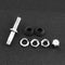 10pcs Universal Bolt-in Tubeless Wheel Tire Valve Stems with Dust Caps Newly