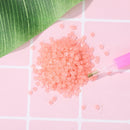 15g/Bag DIY Luminous Round Rhinestones for Diamond Painting (Light Pink) Newly