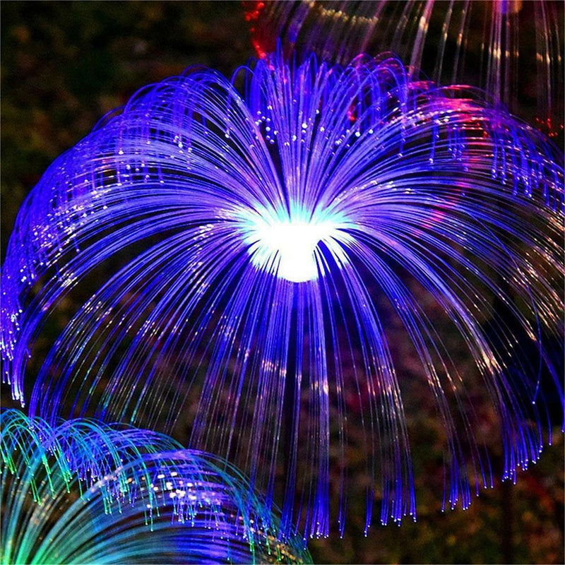 Solar Jellyfish Lawn Garden Lights Waterproof Outdoor Ground Lawn LED Stake Lamp