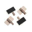 Label Wooden Memo Chalkboard Mini Blackboard Message Note Clip Notice Sign