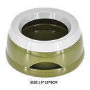 Cat Dog Drinking Bowl Travel Puppy Drink Water Feeder Pet Supplies (Green) Newly