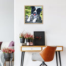 5D DIY Full Drill Diamond Painting Dog Cross Stitch Embroidery Mosaic Kit Newly