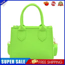 Felt Shoulder Message Bag Pure Mini Purse Crossbody Tote Handbag (Green)
