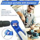 2-12.5mm Drill Bit Corundum Grinding Wheel Polishing Sharpener (Blue)