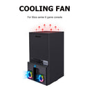 Color Changing Colorful Game Console Cooler Dock Station Vertical Stand