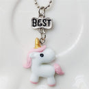 Jewelry Best Friend Forever Bead Chain Bff Necklace Unicorn Pendants Friendship