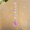 #A Crystal Windchimes Ornaments AB Color Beads Window Craft Garden Balcony Penda