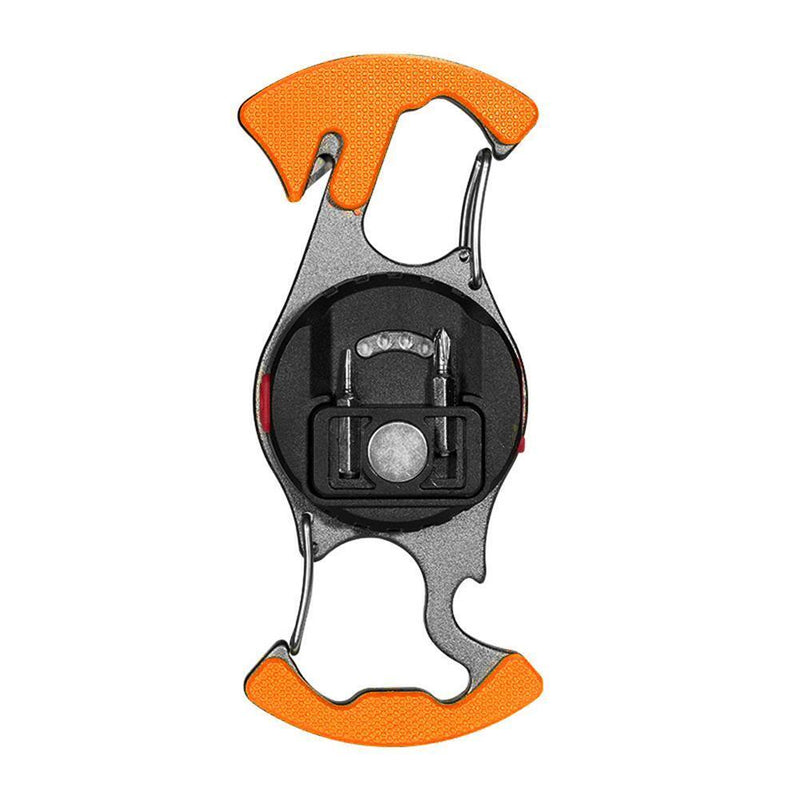 COB Work Light Keychain Flashlight Camping Bottle Can Opener LED (Orange)