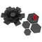 3pcs Explosion Box Hexagonal DIY Photo Album Scrapbooking Box Gift(Black)