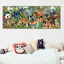 Diamond Embroidery Animal Collection Drawing DIY Diamond Painting Kit Home Decor
