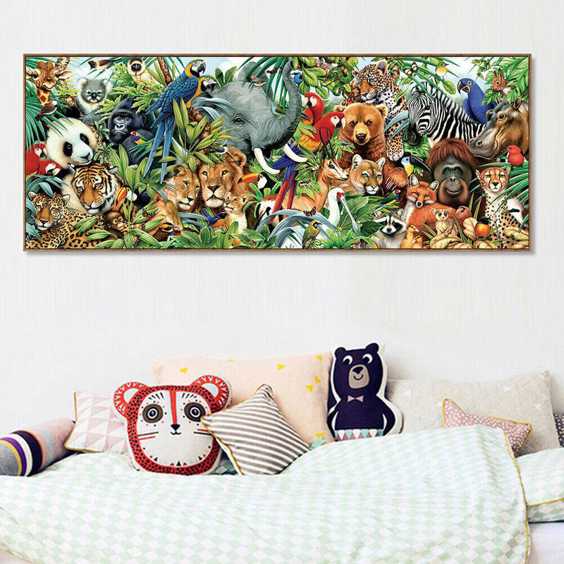 Diamond Embroidery Animal Collection Drawing DIY Diamond Painting Kit Home Decor