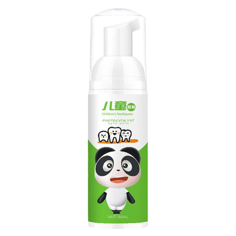 Children's Tooth Cleaning Mousse Foam Toothpaste Fluoride-free Anti-cavity~