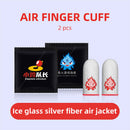 1 Pair Touch Screen Finger Gloves Fingertips Cover Washable for Mobile Gaming