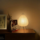 Art Design Simple Bedside Bedroom Japanese-style Paper Lamp Tripod Table Lamp