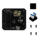 For Raspberry Pi 4 Argon ONE M.2 Expansion Bottom Metal Compatibl Case Fast W7M5