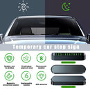 Temporary Parking Sign Hidden Number Plate Cartoons Phone 3 P9 Dimensional I5S4