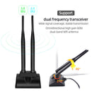 Dual Band Wireless Signal Booster Dual RP-SMA Male 2.4GHz 5GHz 5.8GHz Amplifier
