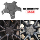 4pcs Wheel Center Caps for Tesla 3 Car Five Claw Hub Cover (Matt Black) Newly