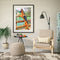 Coloring DIY Digital Oil Painting Dog See the Scenery No Frame Picture By N