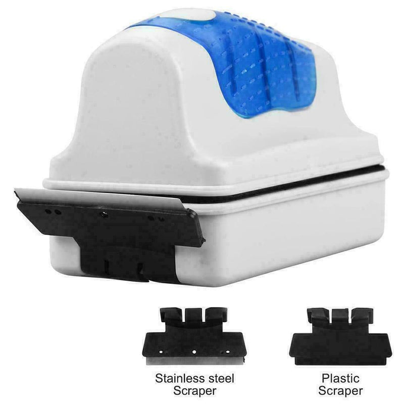 Magnetic Brush Aquarium Floating Glass Cleaner Algae Fish Tank H1R3 high V5F5