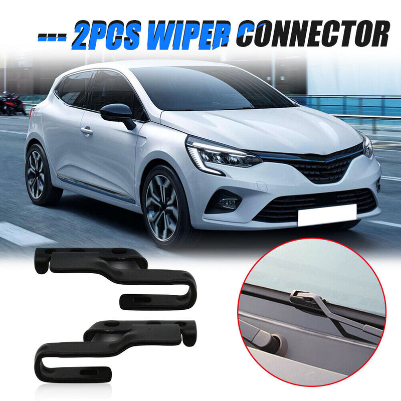 2 Set Universal Front Windscreen Wiper Blade Arm Adapter Mounting Kit 3392390298