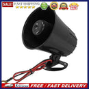 125dB Loud Alarm Siren Electric Horn Universal for Car Motorcycle Truck 12V 2