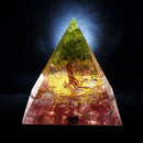 5cm Orgonite Pyramid Heal Chakra Crystal Stone Energy Orgone Accumulator Newly