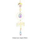 #A Crystal Wind Chime Butterfly Moth Prism Windbell Pendant Bedroom Decorations