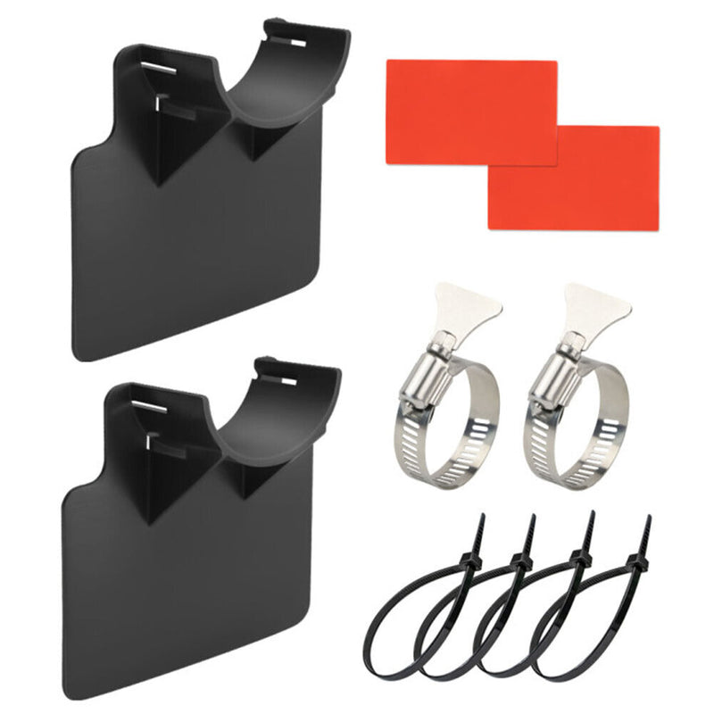 High Version Swimming Pool Pipe Fixing Holder Support for Intex (Black)