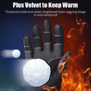 Winter Cycling Gloves Touch Screen Outdoor Hiking Bicycle Mittens (2XL) Newly