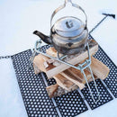 Foldable Campfire Stand Camping Bonfire Cooking Stand PortableTripod For M3Z6