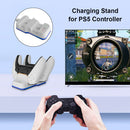 Charger for DualSense Dual USB Type C Charging Cradle with Indicator USB Cable