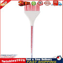 Coloring Hair Dye Brushes Plastic Easy Clean Mixing Bowl Accessories (Red) Newly