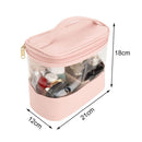 Transparent Travel Organizer Storage Box Cosmetic Bag Makeup Pouch Wash Bag