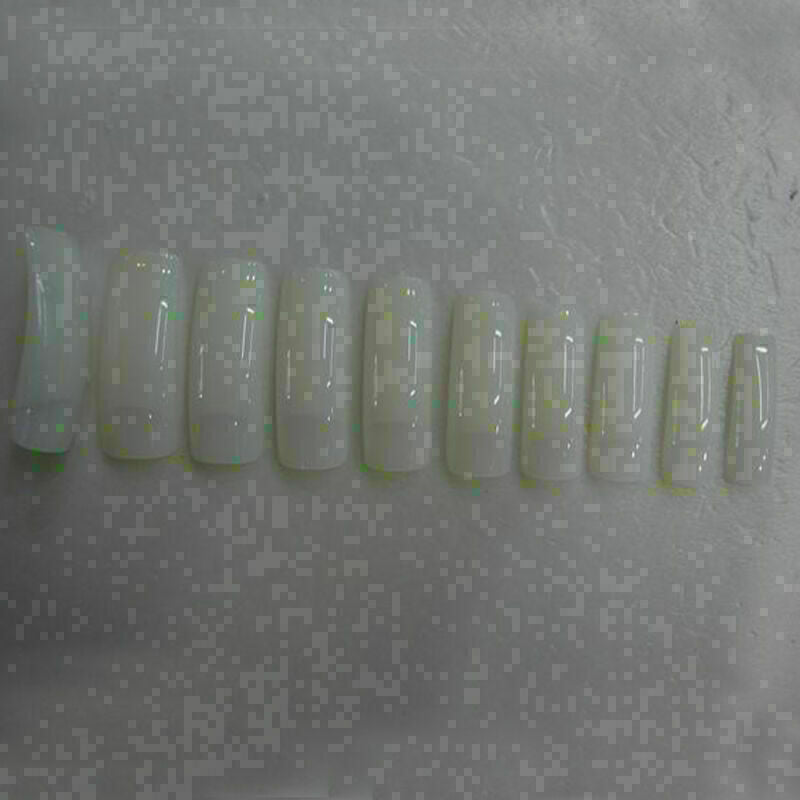 Clear 500 PCs false Nail Tips Nail Art nails Artificial J3N9 L6C0 Fingernai Y1T7