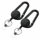 Rope Anti Lost Lanyard Clip Key Ring Badge Reel Clip ID Card Holder Keychain