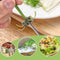 Steel Scallion Shredder Kitchen Tool Cutting Vegetable Shredded U3Y4
