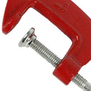 2Pcs G Clamp Set Small Heavy Duty Screw C Clamps For Wood A9C8 & Work Metal S5F3