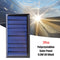 0.3W 5V 60mA Solar Panel Polycrystalline Cell Panel for 3.6V Battery (2pcs)