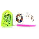 DIY Key Chain Diamond Painting Letters Women Bag Keyring Pendant Gift (O) Newly