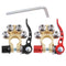 1 Pair Cable Post Clamp Shutdown Connectors Positive + Negative for Car Cars
