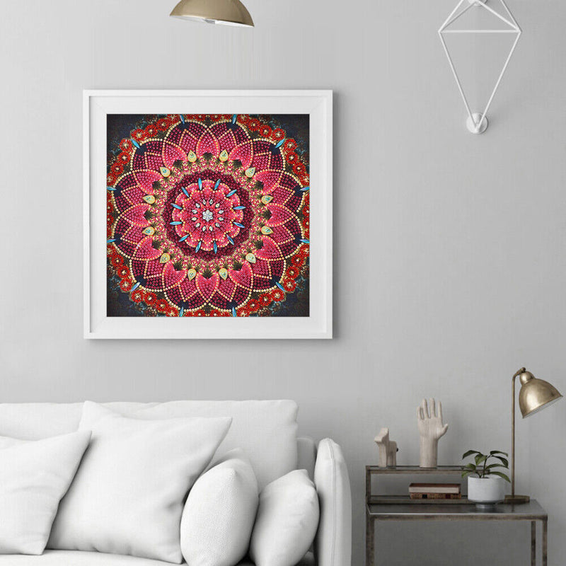 DIY Diamond Painting Kit Part Special Shape Rhinestone Mosaic Mandala Drawing