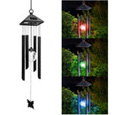 Outdoor Garden Decor Wind Chimes Solar Wind Chime Lights LED Light Pendant Bell