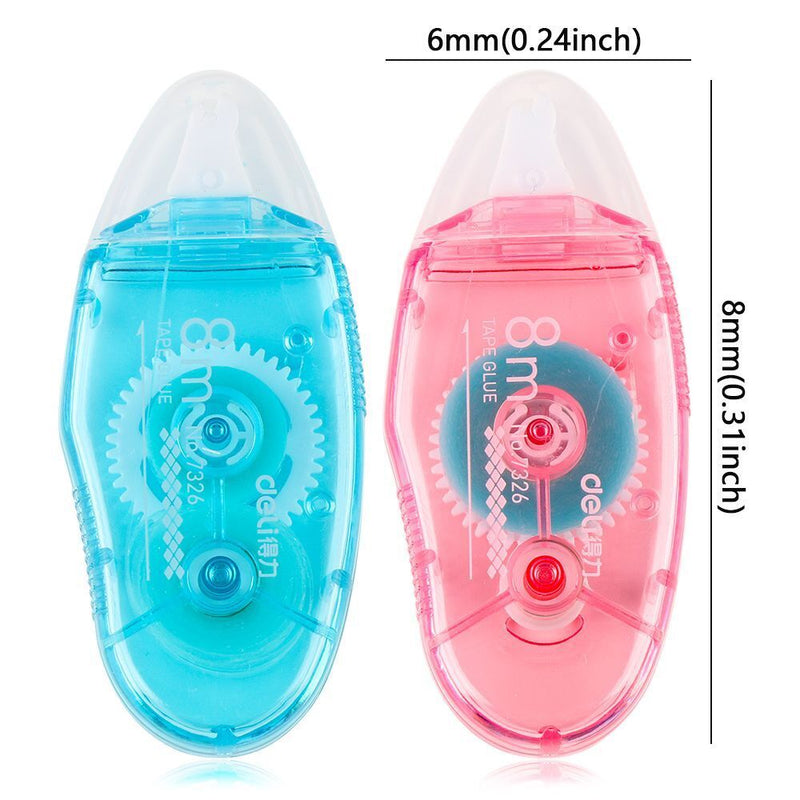 Double Sided Adhesive Office Supplies Dots Stick Roller Glue Tape Dispenser