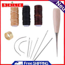 12pcs/Set Holz verarbeiten Ahle Handwerk Nähte Loch Stanzen Leder Nähen-Tool