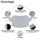 Magnetic Car Windshield Cover Winter Ice Frost Sunshade A9M8 O2S0 Guard D8D7