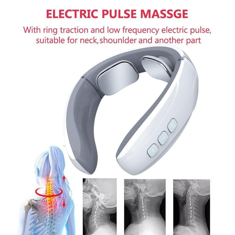 Smart Shoulder Neck Massager Instrument Remote Control Adjustable Massaging#