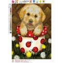 DIY 5D Diamond Embroidery Dog Painting Cross Stitch Craft Home Decor Newly