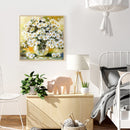 Diamond Painting 5D DIY Feverfew Full Round Drill Rhinestone Picture Kit